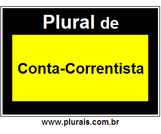 Plural de Conta-Correntista