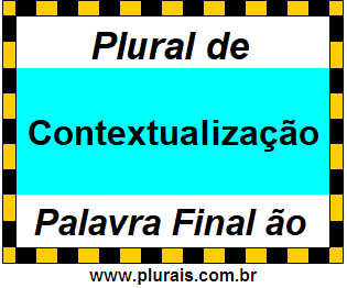 Plural de Contextualização