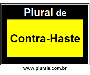 Plural de Contra-Haste