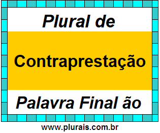 Plural de Contraprestação