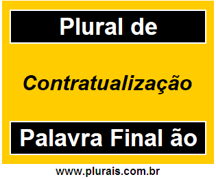 Plural de Contratualização