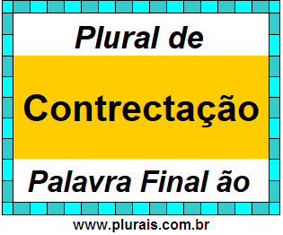 Plural de Contrectação