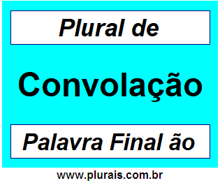 Plural de Convolação