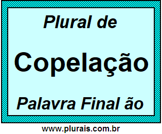 Plural de Copelação