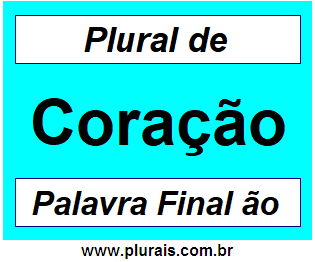 Plural de Coração