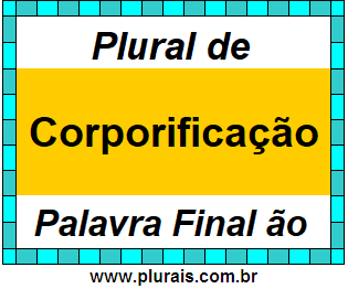 Plural de Corporificação