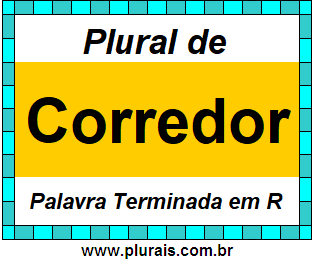 Plural de Corredor