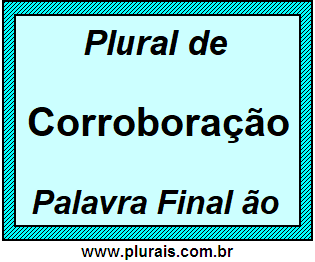 Plural de Corroboração