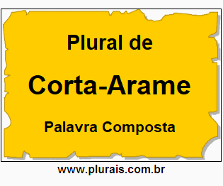 Plural de Corta-Arame