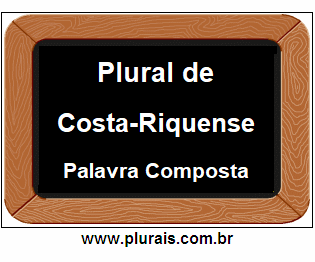 Plural de Costa-Riquense