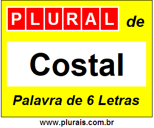 Plural de Costal