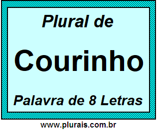 Plural de Courinho