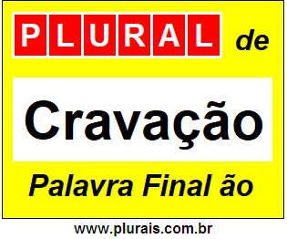 Plural de Cravação