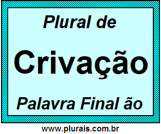 Plural de Crivação