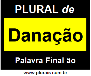 Plural de Danação