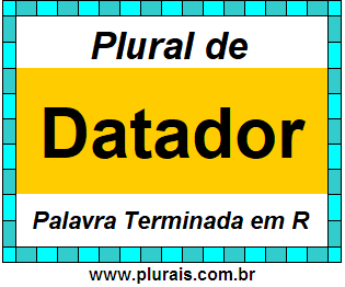 Plural de Datador