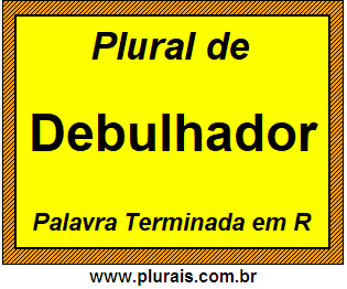 Plural de Debulhador