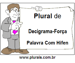 Plural de Decigrama-Força