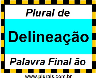 Plural de Delineação