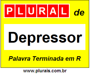 Plural de Depressor