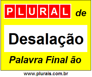 Plural de Desalação