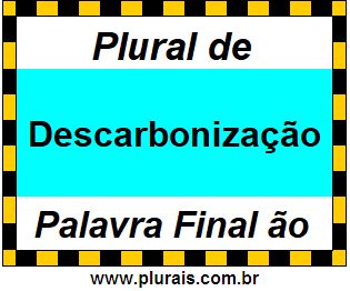 Plural de Descarbonização