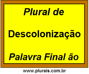 Plural de Descolonização