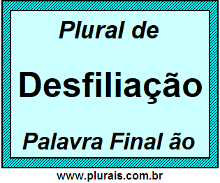 Plural de Desfiliação