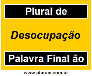 Plural de Desocupação