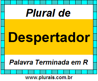 Plural de Despertador