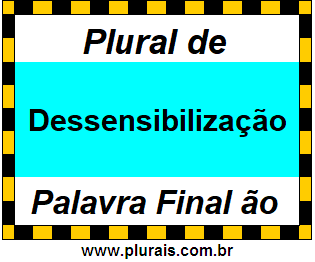 Plural de Dessensibilização