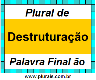 Plural de Destruturação