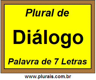 Plural de Diálogo