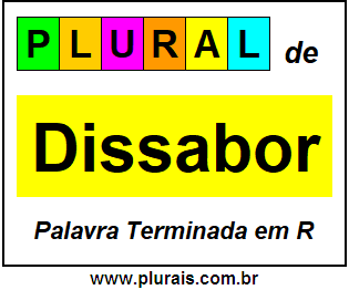 Plural de Dissabor