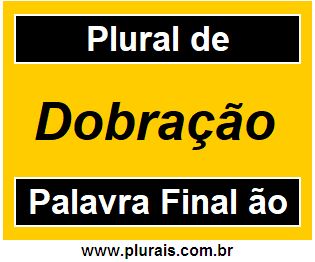 Plural de Dobração