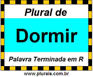 Plural de Dormir