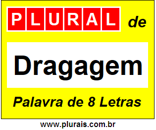 Plural de Dragagem