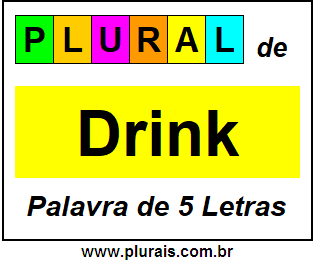 Plural de Drink