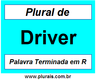 Plural de Driver