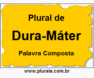 Plural de Dura-Máter