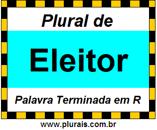 Plural de Eleitor