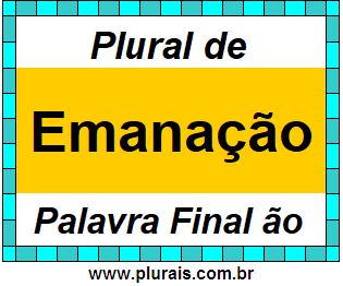 Plural de Emanação