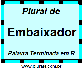 Plural de Embaixador