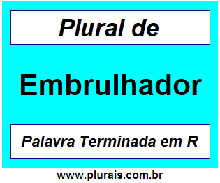 Plural de Embrulhador