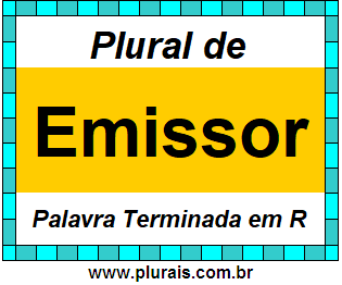 Plural de Emissor