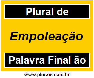 Plural de Empoleação