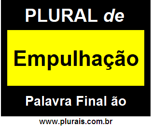 Plural de Empulhação