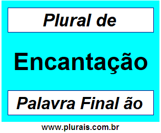 Plural de Encantação