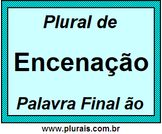 Plural de Encenação