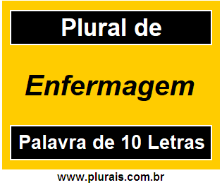 Plural de Enfermagem